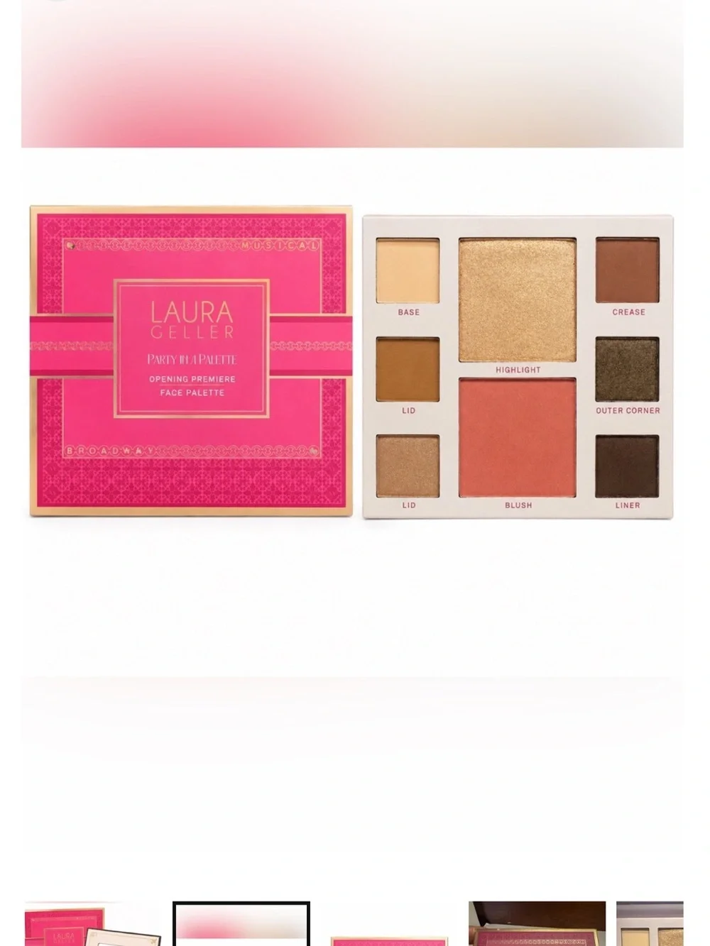 Laura Geller Party in a Palette Opening Premiere Face Palette.